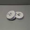 2 x TONIFUL 1 1/2 Inch x 50yd White Satin Ribbon Solid Fabric Ribbon for Gift Wrapping, Floral Bouquets, Bows and Craft Making, Christmas Valentines Birthday Wedding and Party Decoration