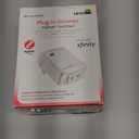 Leviton Decora Smart Plug-in Dimmer, Zigbee Certified, DG3HL-1BW, White