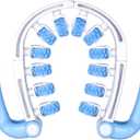 Hefnoya Anti Cellulite Massage Roller, Muscle Massager Cellulite Remover for Leg, Waist, Back, Arm, Calf, Buttocks, Lymphatic Drainage Massager, Fascia Massager Body Sculpting Fats Remover Tool