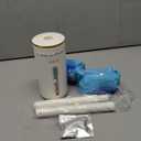 AIR U+ Disposable Toilet Brush, Toilet Bowl Cleaning System with 24 Count Wand Refill, Clean Brush Starter Kit with 1 Toilet Wand, 1 Storage Caddy and 1 Fragrant Tablet (1 + 24)