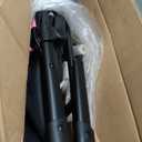 Petbobi Dog Stroller for Large & Medium Dogs - Easy Fold Dual Entry Pet Stroller with One-Foot Brake, All Terrain Wagon Cart with Air Mesh, Ideal for Large Senior Pets up to 80 lbs, Pink