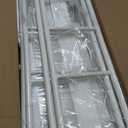 Metal Platform Full Bed Frame with Headboard Sturdy Steel Slats Support No Box Spring Needed Easy Assembly White
