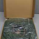 Christmas Norfolk Pine Garlands - 9ft Artificial Garland Faux Green Fake Pine Needles Garland for Fireplace,Table,Window,Stairs,Mante,Holiday Indoor Outdoor Xmas Decor(1PCS)