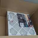 BNX TruFilter 16x16x1 Air Filter MERV 11 (6-Pack) - MADE IN USA - Allergen Defense Electrostatic Pleated Air Conditioner HVAC AC Furnace Filters for Allergies, Dust, Pet, Smoke, Allergy MPR 1200 FPR 7