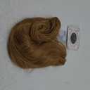 SiYi Little Girl Brown Wavy Curly Wig Middle Part Bangs Role Play Blonde Wig Festival and Party Play Wig