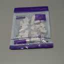 VCE UL Listed 25-Pack RJ45 CAT6 Keystone Coupler Female to Female Insert Coupler, UTP CAT6 Keystone Inline Coupler White