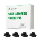 Creality Officiali 4PCS Shock-Absorbing Silicone Pad,Strong Flexibility,Stable Adsorption and Reduce Noise,Compatible with Creality Hi/ K1/K1 Max/K1C/K1 SE/Ender-3 V3/Ender-3 V3 Plus 3D Printer