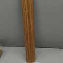 LazBlinds No Tools No Drill Bamboo Roller Shades, Cordless Bamboo Blinds, Light Filtering Roll Up Blinds for Windows, French Door, Porch or Patio, 26'' W x 70'' H, Ceylon Light Russet