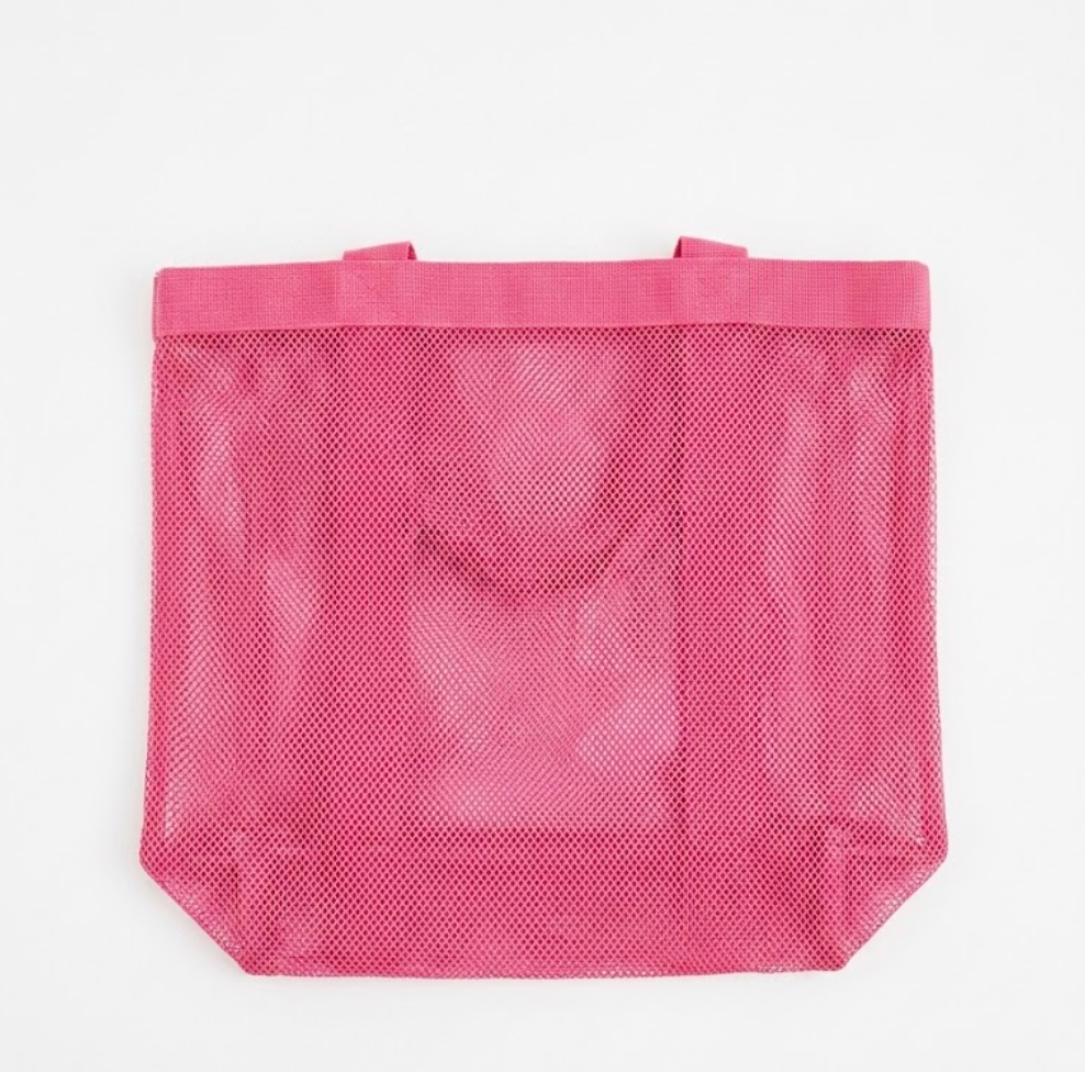 FF05 Large Mesh Beach Tote, 2pack, Pink
