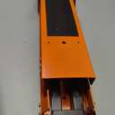 Forup Portable Folding Sawhorse, Heavy Duty Twin Pack, 275 lb Weight Capacity Each 2 Pack (Orange)