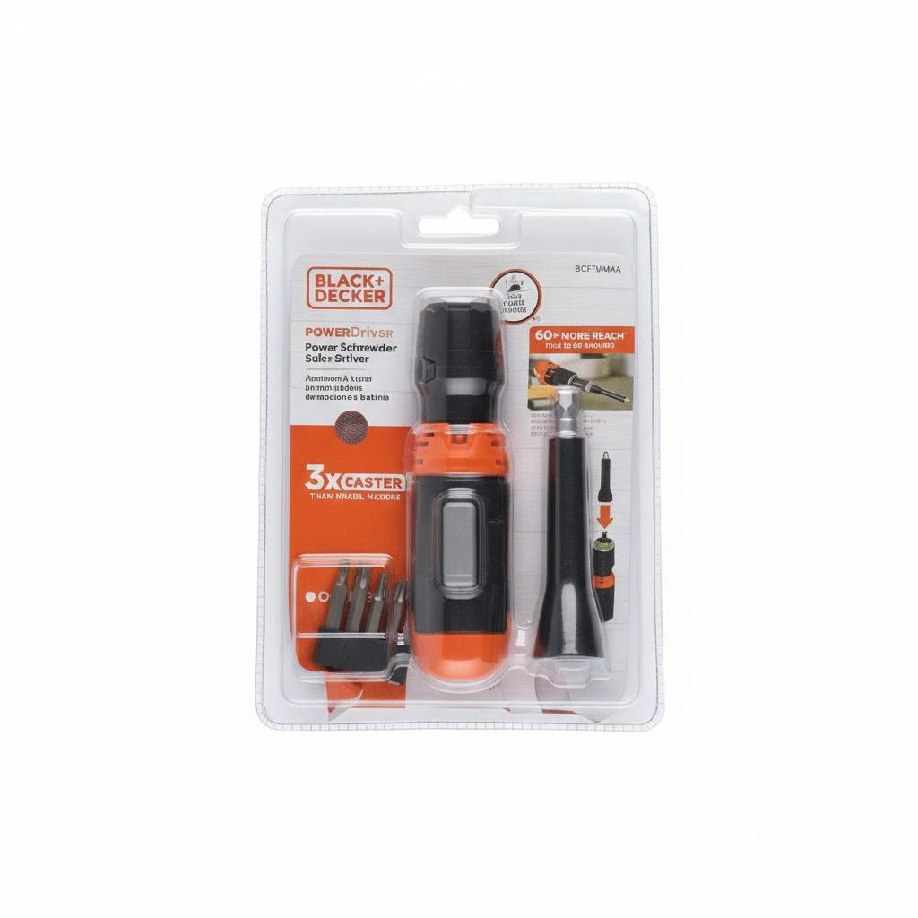 B&D IN LINE ALKALINE SCREWDRIVER