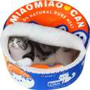 寵幸 Ramen Noodle Dog & Cat Bed,Keep Warm and Super Soft Creative Pet Nest for Indoor Cats,Removable Washable Cushion for Small Medium Large Dogs and Cats