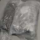 OLANLY Thick Bathroom Rugs 30x20, Extra Soft Absorbent Chenille Striped Bath Rugs, Rubber Backing, Machine Wash Dry, Bath Mats for Bathroom Floor, Tub and Shower, Home Decor Accessories, Grey