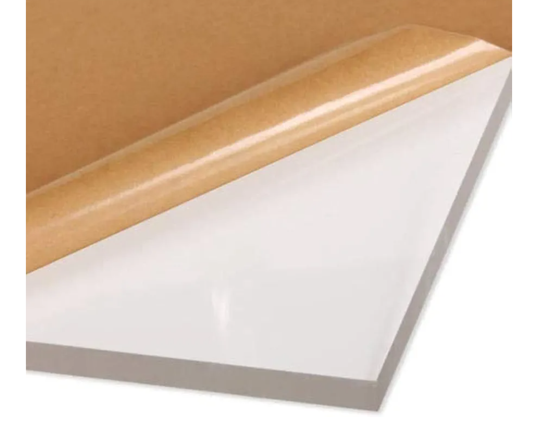 Clear Acrylic Plexiglass Sheet - 1/4" Thick Cast - 12" x 24"
