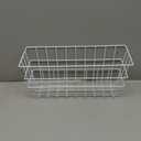 Space Saving Wall Mounted Freezer Organizer Basket for Fruits Vegetables Storage Bin for Chest Freezer Refrigerator Modern Design for Efficient Kitchen Organization
