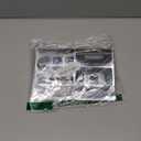 24 Sheets Large Letter Stickers 4 Inch Big Font 282 Pcs Glitter Alphabet Number Stickers Self Adhesive Stick on Letters for Poster Board Bulletin Board Mailbox Crafts Classroom Home Decor(Black)