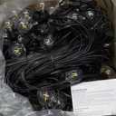 Brightever 200FT Outdoor String Lights Dimmable LED Outside Patio Lights with 100+4 Shatterproof G40 Globe Edison Bulbs, Connectable Commercial String Hanging Lights for Backyard Party Porch Garden