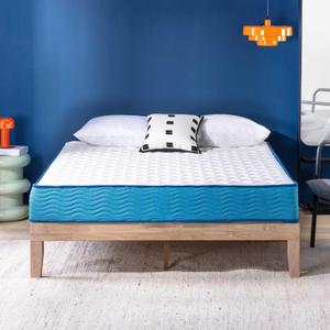Best Price Mattress 10 Inch Hybrid Mattress, Tight Top, Supportive Foam, Pocketed Coils, Certified Safe Foams & Fabric, Mattress in a Box, Full