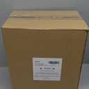 4 Packs Storage Bins with Bamboo Lids - Plastic Storage Containers with Lids Stackable Storage BoxStorages Baskets for Organizing Desktop Closet Playroom Classroom Office,White