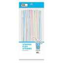 Striped Flex Straws 125 count