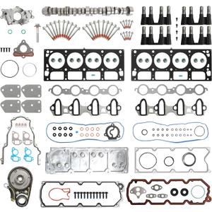 NON AFM Camshaft Lifters Kit Head Gasket Bolt Set Timing Chain Kit Oil Pump
