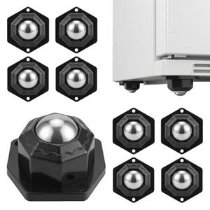 Hex Self Adhesive Caster Wheels 8PCS, Heavy Duty Furniture Movers | Move Heavy Items 38lbs Wheel 360 Swivel No Tools Peel Stick