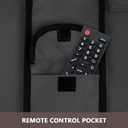 ULTCOVER Waterproof Outdoor TV Cover for 38-41 inch Outside Flat Screen Televisions with Mounts and Stands, Black