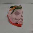 Halloween Bunting Banner Pumpkin Decorations - fall Bunting banner Pumpkins Decor Outdoor, Happy Bunting Banner Garland Balcony, Pumpkin Fence Flag, Halloween Decorations Outside Door Outdoor (Red)