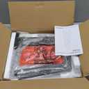 5-Tier Corner Shelf, Corner Bookshelf, Ladder Shelf, Floor Standing Storage Rack, Open Display Stand, Plant Stand, for Living Room, Bedroom, Study, Bathroom, Rustic Brown and Black TCJ22BF