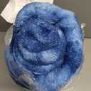 TWINNIS Large Area Rugs for Living Room Bedroom, 6x9 Feet, Super Soft Indoor Thickened Memory-Foam Carpets Easy-Cleaning, Modern Aesthetic Comfy Rug for Kids Room Home Decor, Tie-Dyed Bluw