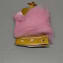 2pcs Princess Party Pink Tulle Background Curtain Decorations Set Glitter Crown Oversized 5x8 ft Pink Gauze Backdrop for Princess Birthdays Party Mothers Day Bridal Baby Showers Wedding