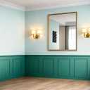 Colingmill 6 Set Accent Peel and Stick Wall Molding Kit Premade Wainscoting Panels Wall Molding Panel White Pre Cut Trim for Walls Picture Frame Decor for Home Decoration (16 x 24 Inch)