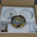 Modern Gold 2-Lights Bathroom Light Fixtures, Brass Vanity Light with Milky White Globe Glass Shade, Elegant Vanity Light Fixtures over Mirror, Wall Sconce Light for Bathroom, Mirror, Dressing Table