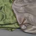 SiinvdaBZX Satin Bassinet Sheets for Baby Hair, Silky Soft Beige Bassinet Fitted Sheets for Hourglass, Oval & Rectangular Bassinet Mattress (Pack of 1)