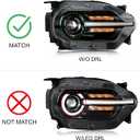 w/o DRL Headlights RH Compatible With 2021-2024 Ford Bronco Sport