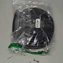 ToLanbbt 16.5FT Garage Door Seals Bottom Rubber 0.35" Big P Bulb Bottom Weather Strip, Overhead Garage Door Seal Replacement Weather Stripping (16.5 FT, Black)