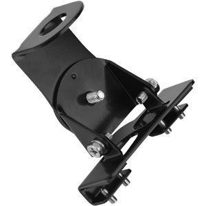 Tosuny Car Antenna Mount, Stainless Steel Car Vehicle Mobile Antenna Clip Bracket Holder, Equipped with Dismantling Device - Black