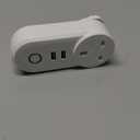 Dual Mode WiFi 3 Outlets WiFi Smart Plug, Powerful 10A 2400 Watt Output, Individually Controllable USB Alexa Smart Plug Multi-Outlet Through Alexa, Google Home