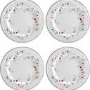 Pfaltzgraff Winterberry Salad Plates (8-Inch, Set Of 4), Green