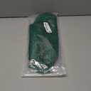 Tatuo St. Patrick's Day Shamrock Placemats Set of 6, Plastic Green Shamrock Place Mats PVC Non Slip Heat Resistant Saint Patty's Day Table Decoration for Indoor Outdoor Party, 16.5 Inch