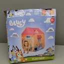 Pop N Fun Bluey Pop-Up Tent, Multicolor Easy Storage Pop Up Play Tent with Roll-Up Door & Peep Window, Indoor/Outdoor Toddler Playhouse for Ages 2+