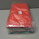 Whaline 16Pcs Christmas Plastic Tablecloth Rectangle Table Cover Pink Red Green Waterproof Table Cloth for Xmas Winter Decoration Supplies, 54 x 108 Inch