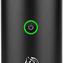 Electric Incense Burner, Car Electric Incense Burner, Portable USB Rechargeable bakhoor Burner for Home Use (Black)