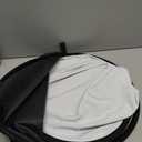 5x3.3ft (1.5mX1m) 2 in 1 Polyester Muslin Black White Backdrop