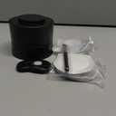 Nessus Reusable Kit for Nespresso Pods Vertuo, Reuse Old Coffee Pods for Nespresso Vertuo: 100 Pcs Aluminum Foil Seal Lid, Holder, Brush, Refillable Vertuo Plus Next Capsule Machine(No Pods Come) (Black)