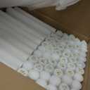 Liliful 150 Pcs LED Foam Sticks Bulk White Light up Sticks Flashing Glow Baton Wands Themed Party Set, Glow in the Dark Party Supplies for Wedding, Raves,Concert,Birthday,Sporting Events