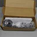 Industrial Iron Pipe Clothes Hanging Bar DIY Wall-Mounted Garment Rack Heavy Duty Clothing Rack for Bedroom, Laundry Room, Closet Storage (Black 50 inch)