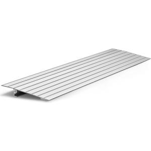 VEVOR Door Threshold Ramp 1 Rise Aluminum Alloy Threshold Ramp Rated 800 lbs Load Capacity, Handicap Ramps for Home Steps for Wheelchair, Scooters, Power Chairs, Walkers, Bicycle, Tricycle