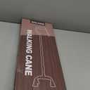 Quad Walking Cane Foldable Adjustable Portable Stick Men & Women and Seniors - Lightweight & Sturdy with 4-Pronged Base for Extra Stability Balance,Self Standing Gifts for mom Dad (black2)