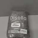Disolla Bathroom Rug 17x24 - Non-Slip Plush Small Bath Mat, Highly Absorbent & Ultra Soft Fluffy Floor Mat, Machine Washable for Shower and Tub, Dark Grey